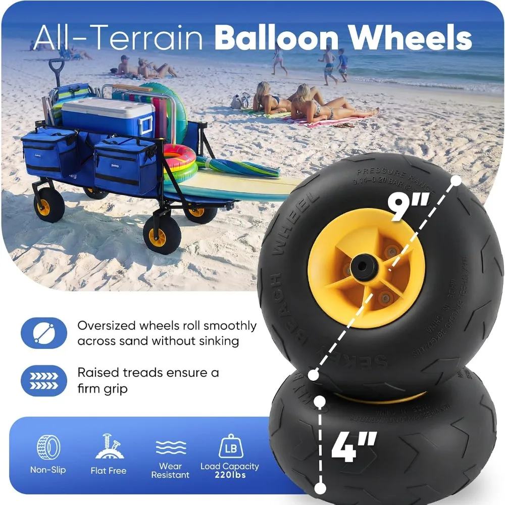 Heavy Duty Beach Wagon, 9