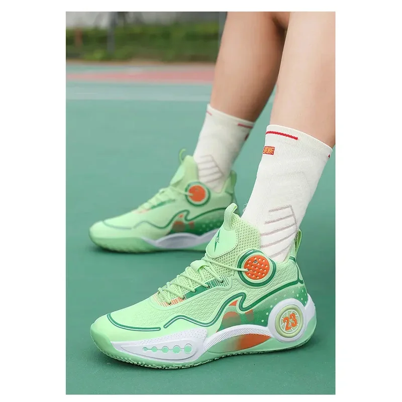 

Men'S Breathable Cushioning Non-Slip Wearable Sports Shoes Gym Training Athletic Basketball Sneakers For Women