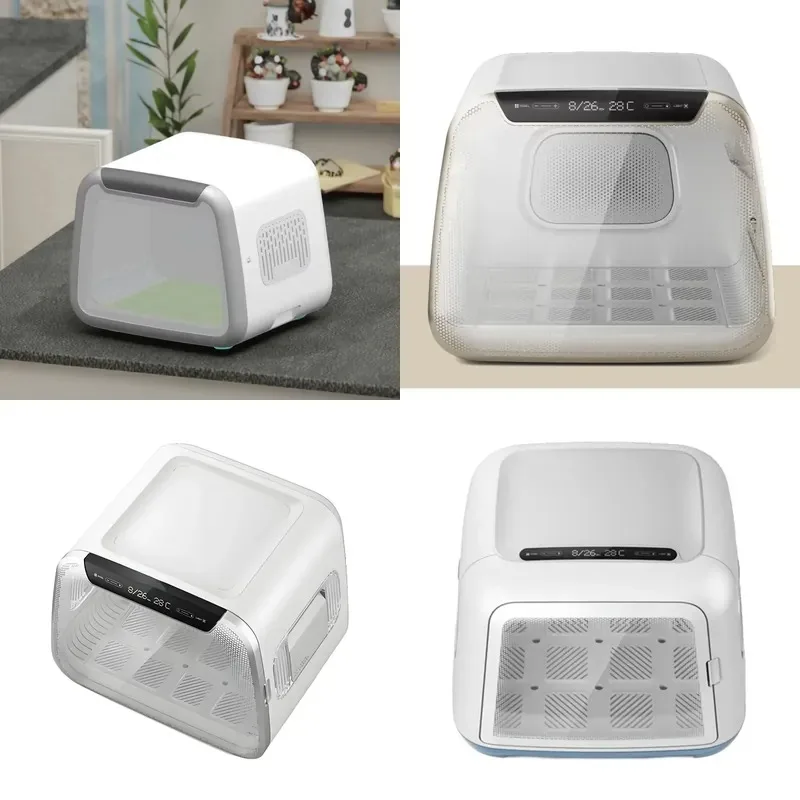 Large Capacity Luxury ABS Automatic Pet Drying Box Eco Friendly Cat Dog Grooming Bath Tub Suitable for Bathroom Use