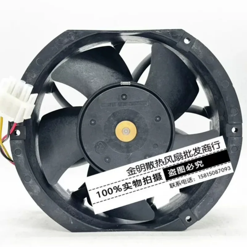 NIDEC XV17L48BS1A5-02A12 DC 48V 1.54A 172x150x51mm 3-Wire Server Cooling Fan