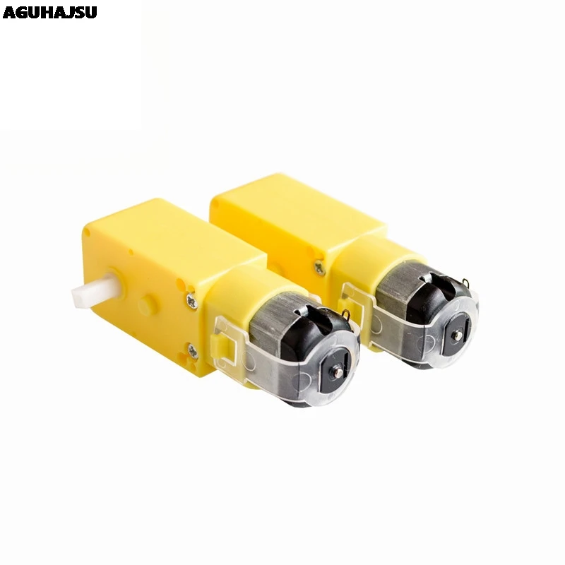 2pcs TT Motor 130motor Smart Car Robot Gear Motor for Arduino DC3V-6V DC Gear Motor Intelligent Car Chassis Four Drive Car Hot