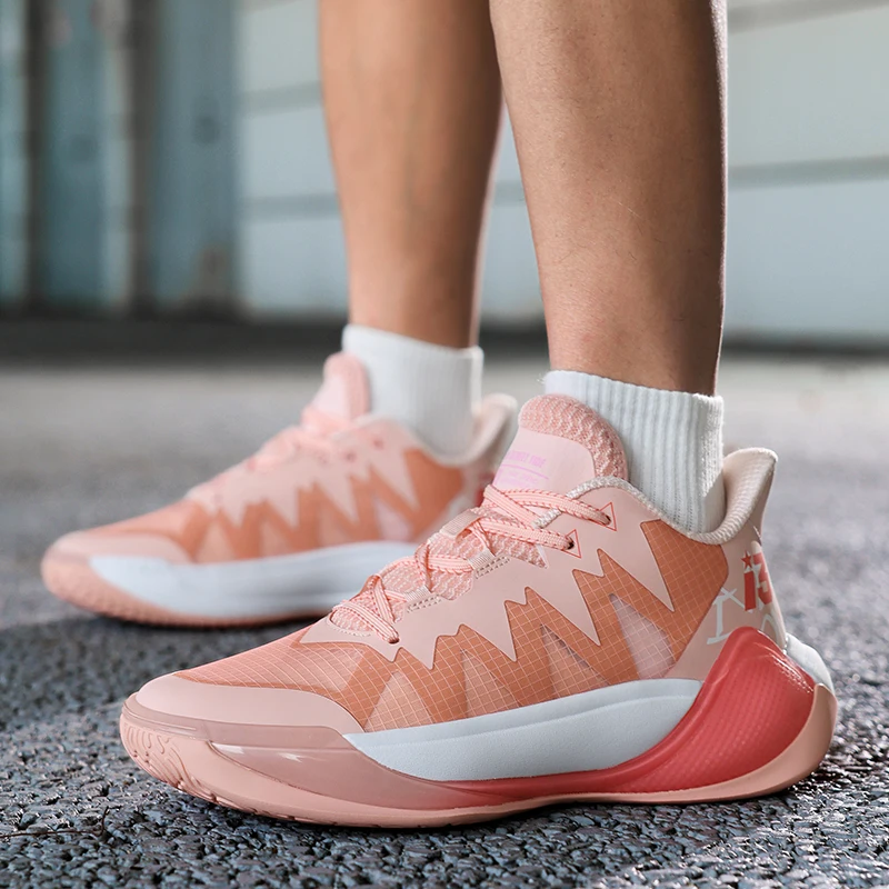 

Professional Men's Basketball Shoes Women Original Shoes Basketball Sneakers Outdoor Rubber Anti Slip Sports Training Shoes Male
