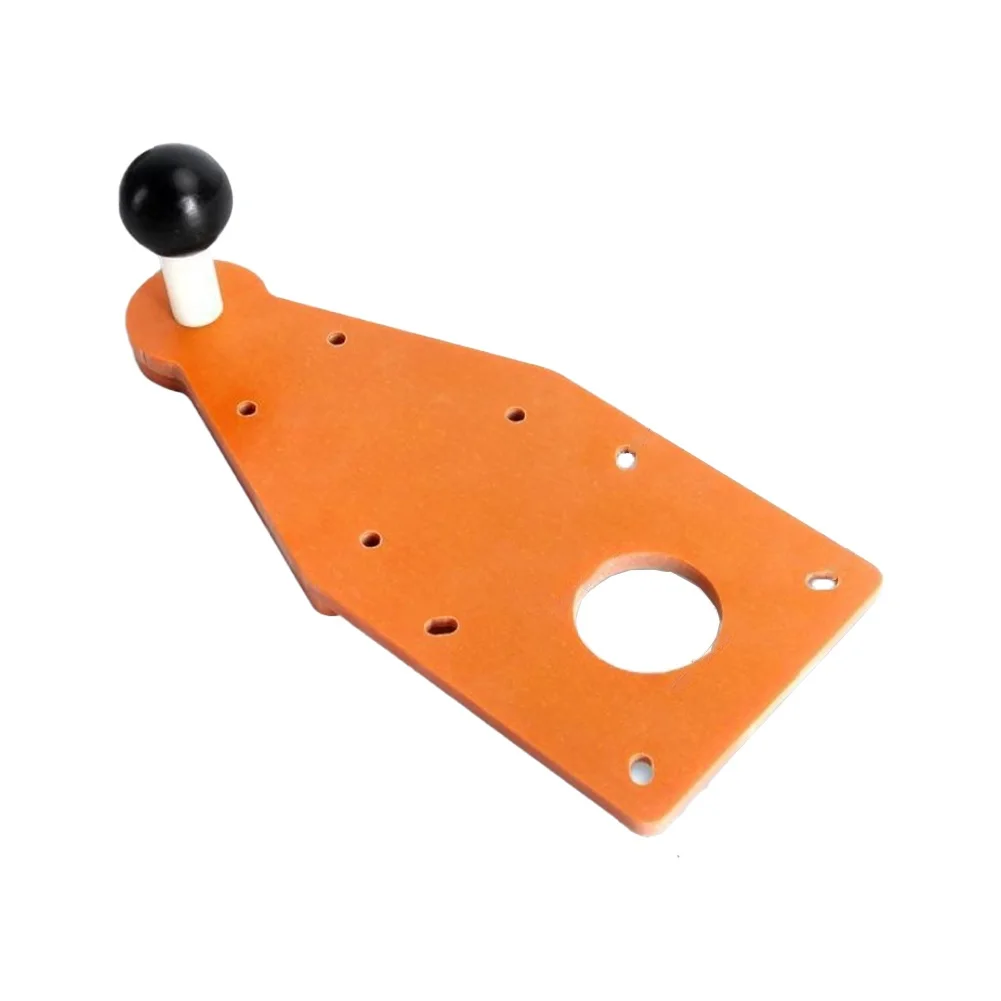 For Chamfering Trimming Machine Balance Board Edge Trimming Adjustable Backing Orange Color Manual Measurement Deviation