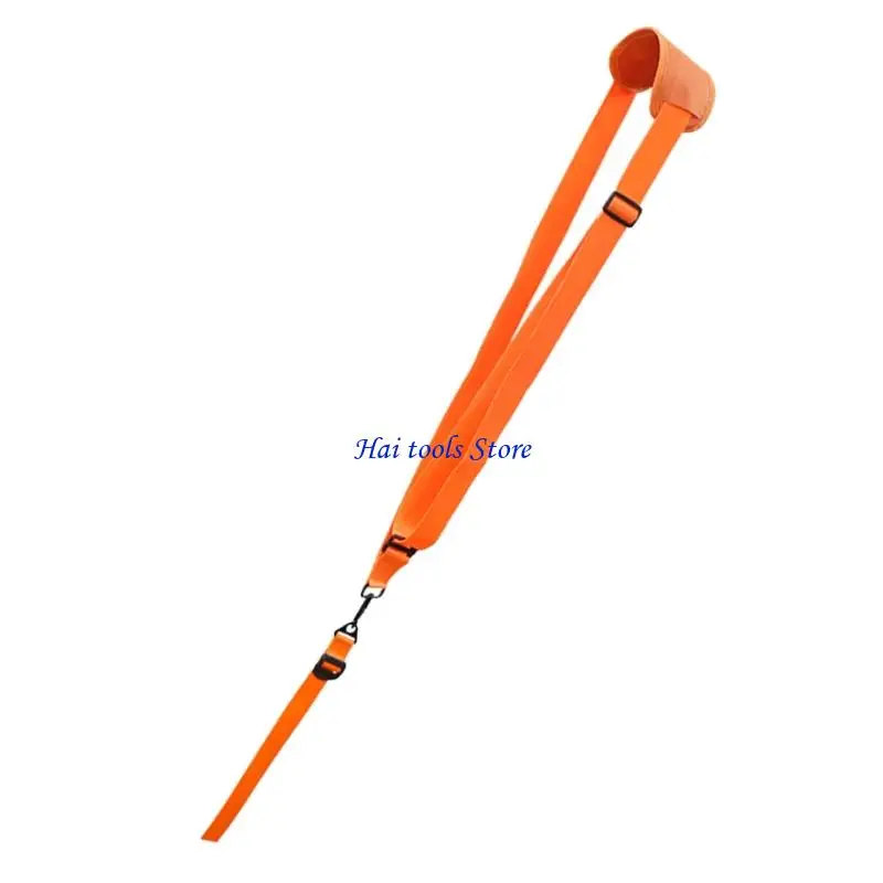 X37E Trimmer Strap Harness Featuring Reinforced Nylon Construction And Ergonomic Weight Distribution System