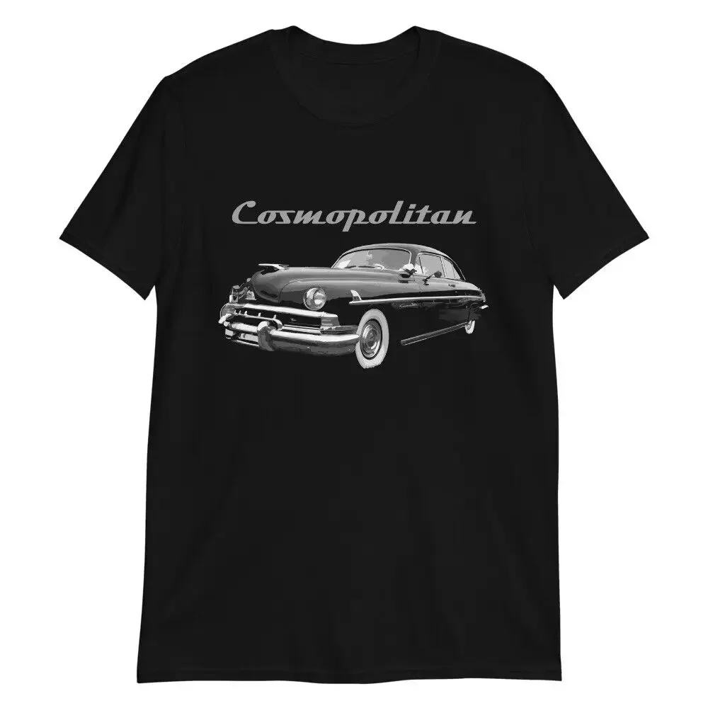 1951 cosmopolitan 2 portas esporte coupe antigo carro camiseta 100% algodão o-pescoço verão manga curta casual masculino camiseta tamanho S-3XL