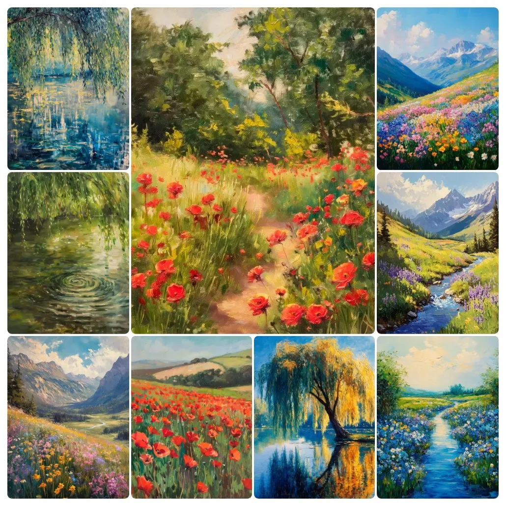 

Jigsaw Puzzles Colorful Wildflower Field DIY Adults Puzzle Games Family Fun Puzzles Educational Toys reative Gifts for Teenagers