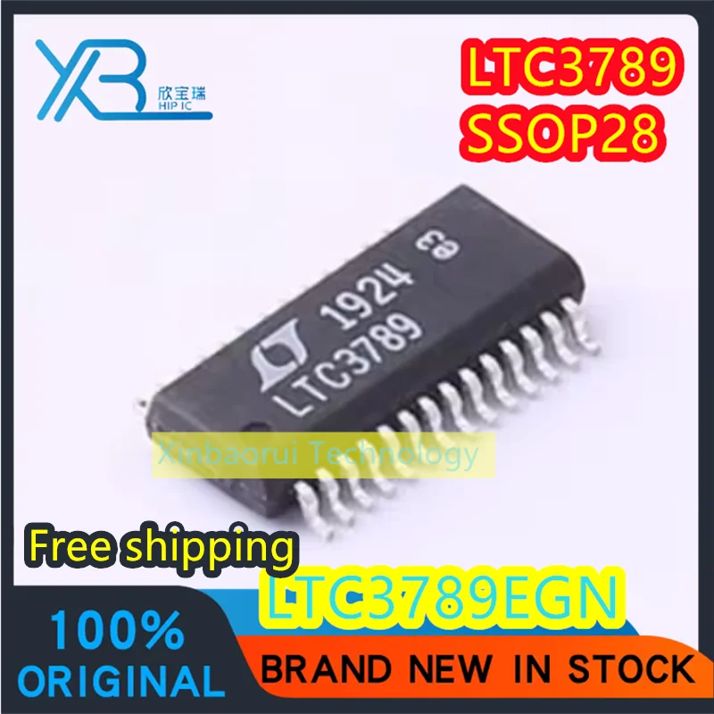 

(5/50pieces) LTC3789EGN LTC3789EG LTC3789 SMD SSOP28 Boost Converter Chip 100% Brand New Original Consumer Free shipping