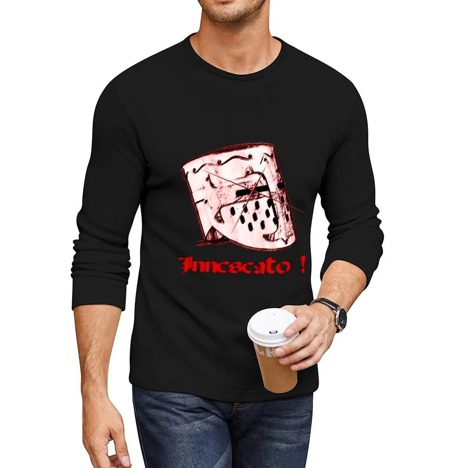 

INNESCATO ! Long T-Shirt quick-drying t-shirt sublime t shirt cute tops tops mens big and tall t shirts