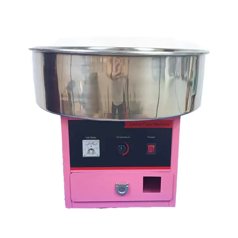 

1000w Cotton Candy Machine Electric Candy Floss Machine with Stainless Steel Bowl Sugar Scoop and Storage Drawer