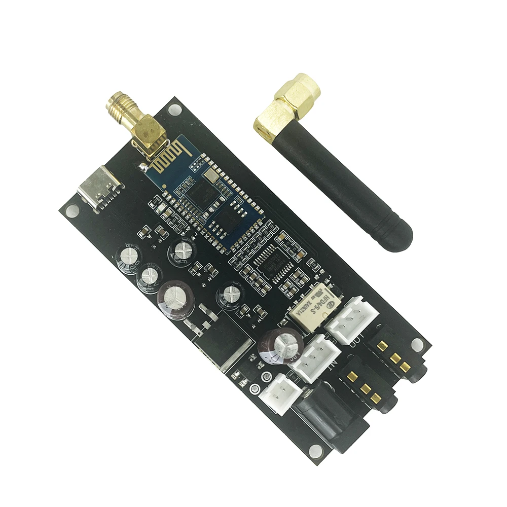 Wireless Bluetooth 5.0 decoder lossless decoding board PCM5102 receiving board modified amplifier audio ıfır gürültü destek APTX