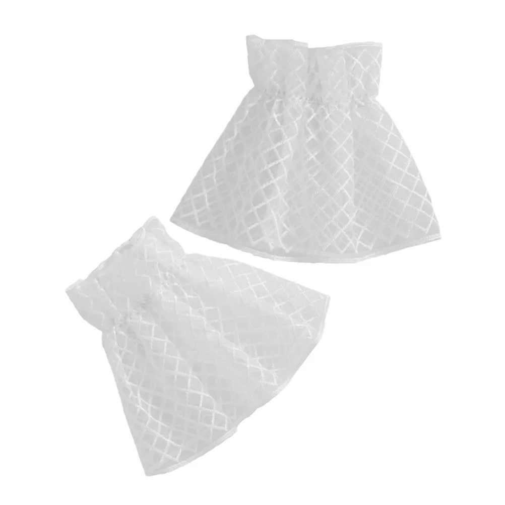 

1 Pair Lace Wrist Cuffs Floral Cotton Hand Cuffs For Women Detachable Sleeves Party Concert Date Outfit Accessories