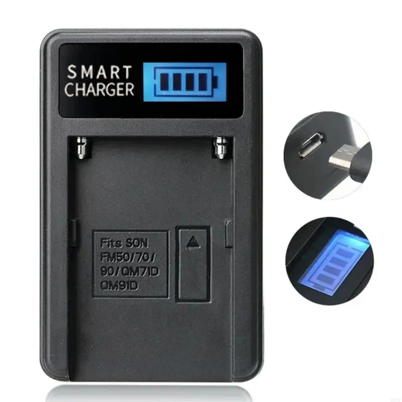 

900F NPFM50 LCD for CCDTRV308,CCDTRV138,CCDTRV328,DSLRA350, Versatile Charging Solution for Cameras Batteries