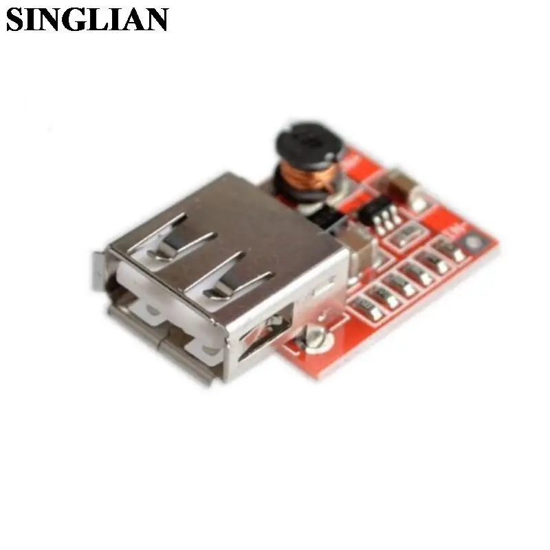 DC-DC Boost Step-up Module 3V Up 5V 1A Boost Board With USB Interface Circuit MP3 MP4 Cell Phone High Efficiency 96%