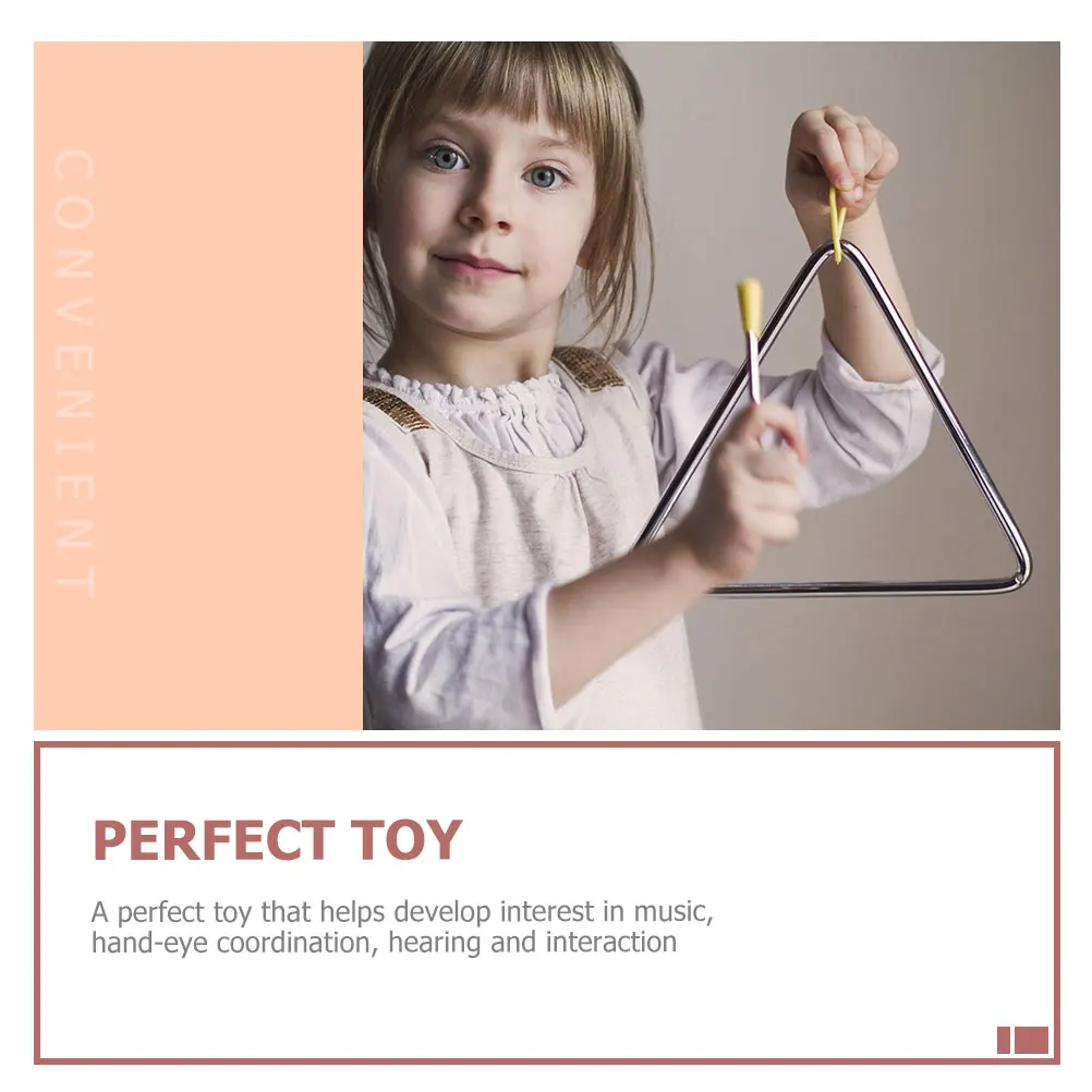

1 Set Alloy Musical Instrument For Kids Lightweight Easy Carry Percussion Music Education Sound Rhythm Development Creative