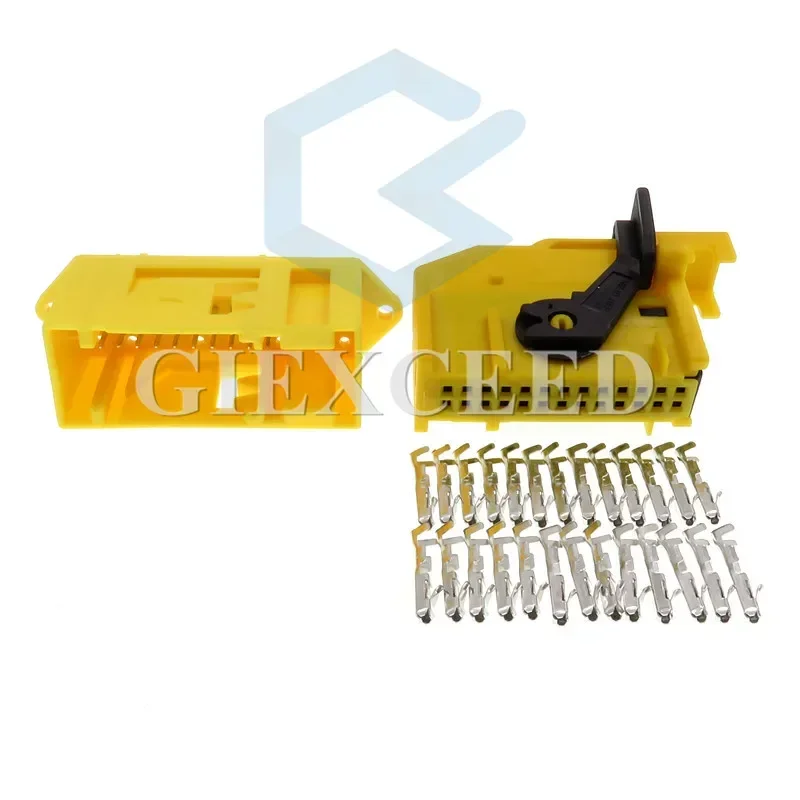 

26-контактный 185879-1 185226-1 автомобильный разъем ECU, разъем жгута проводов, сборка переменного тока, автоматическая розетка, гнездо, мужской