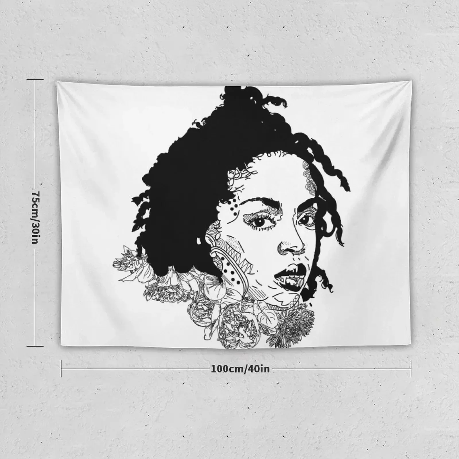 Lauryn Tapestry For Bedroom Room Decoration Aesthetic Tapestry