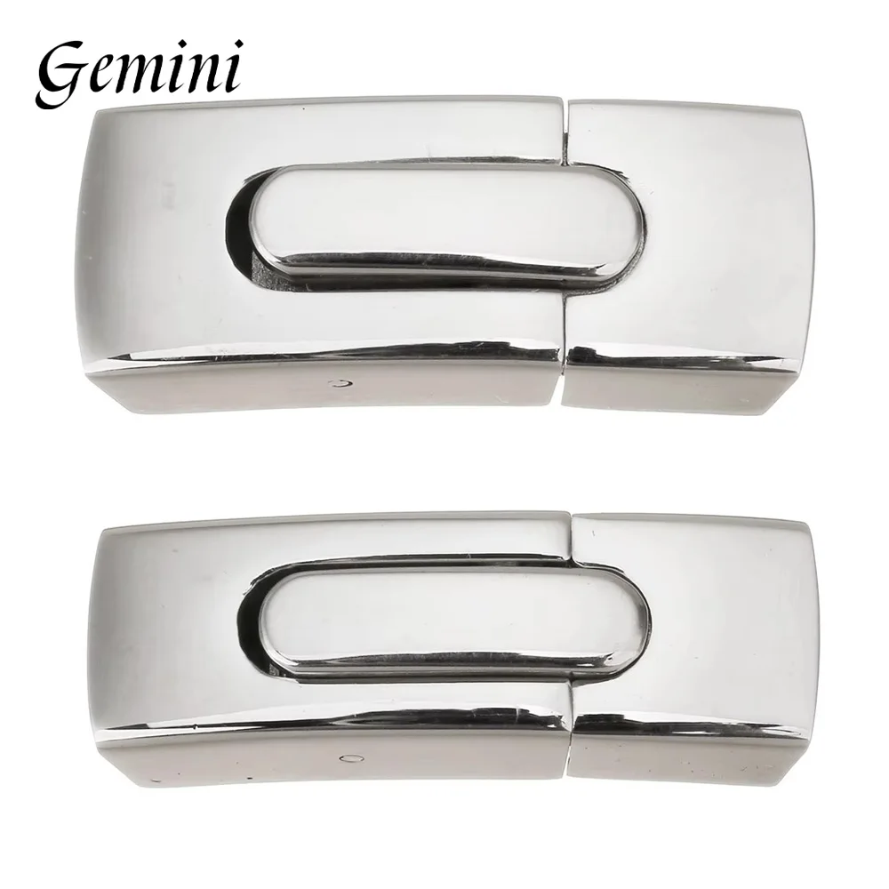 

2-10Pcs Stainless Steel Bayonet Clasp Push Lock Closure Leather Rope End Connector Accessories For Making Bracelet DIY Necklace