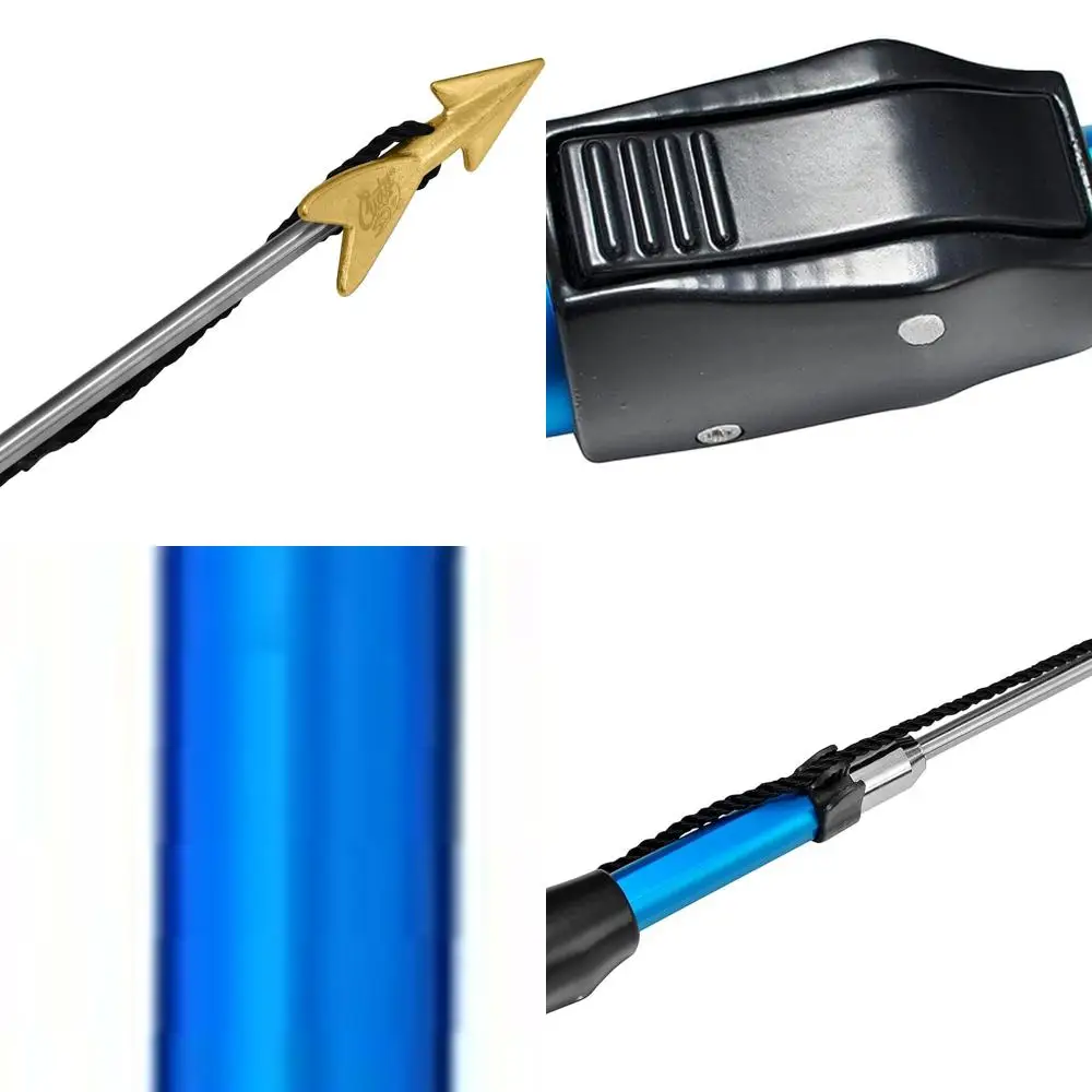 

Weighted Aluminum Telescoping Fish Harpoon With Threaded Shaft & Dart, 44" - 72.5" (18850), BLACK