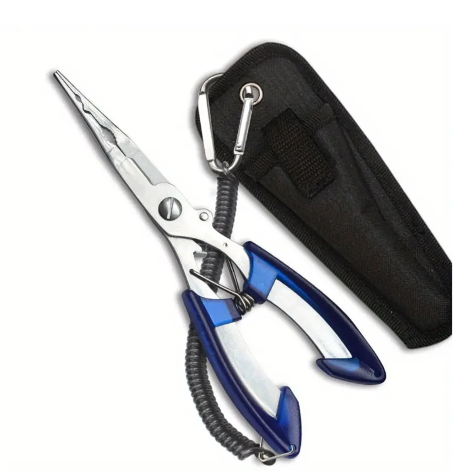 Convenient Transport and Safekeeping - High-Quality, Sturdy, and Versatile Stainless Steel Fishing Pliers with Gripper and Cutte