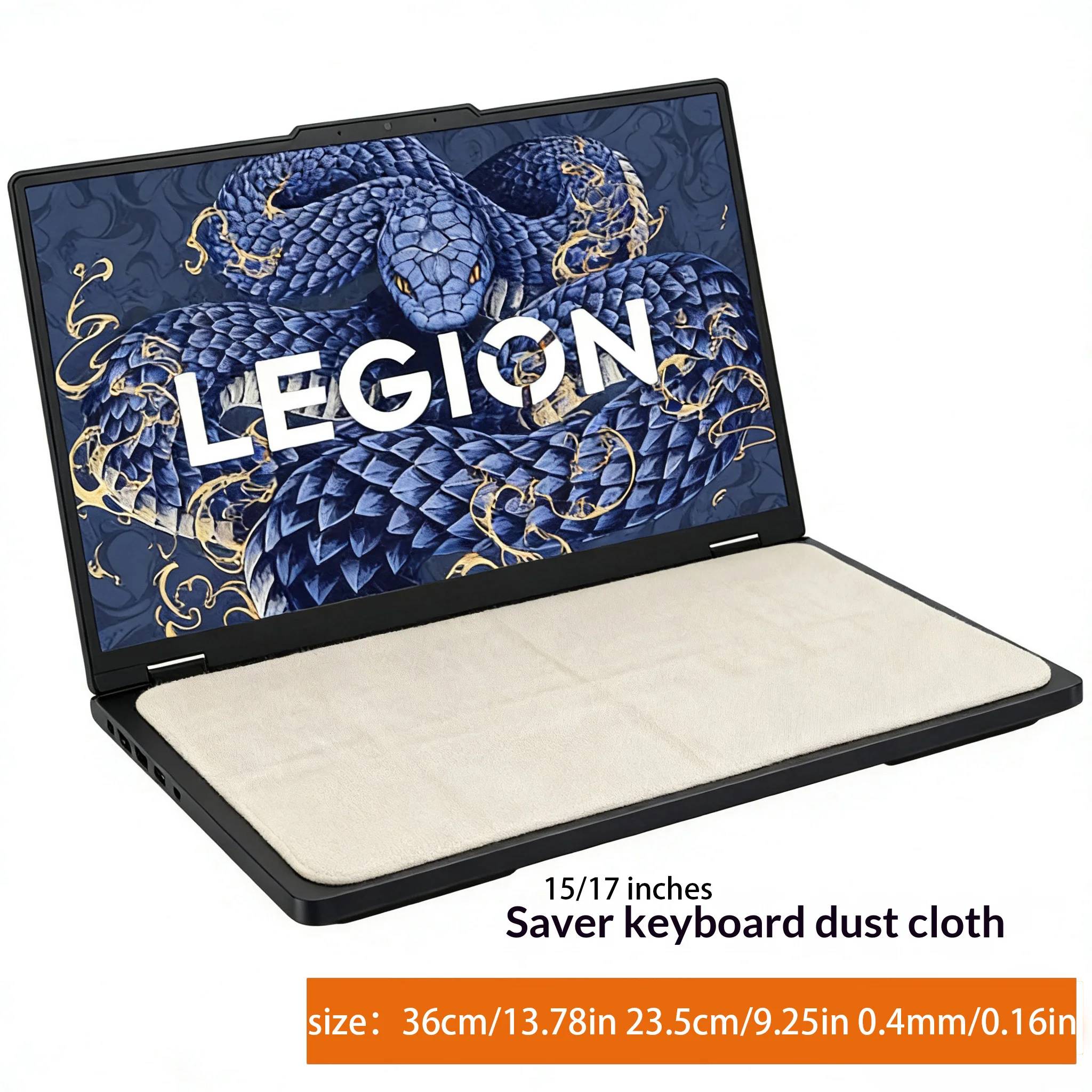 Microfiber Keyboard Dust Cloth Compatible With Lenovo Legion Gaming Laptop Ultra Thin Anti Dust Protective Cover