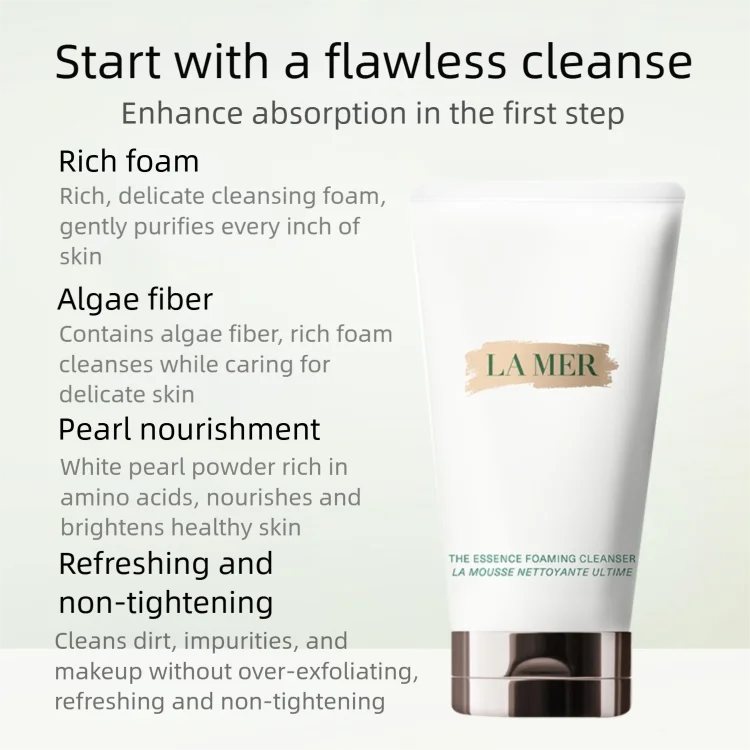 LA MER The Radiant Creamy Foam Cleanser 125ml Deep Cleansing