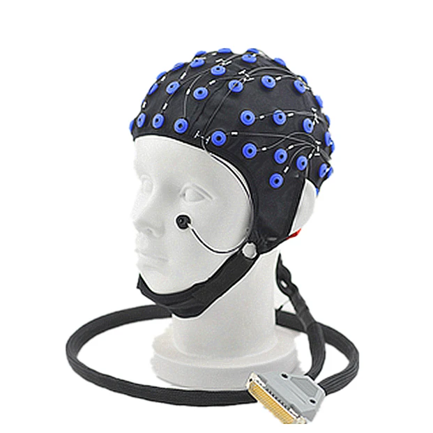 Neurofeedback Clinic research EEG Electro-cap Systems  hat with electrodes