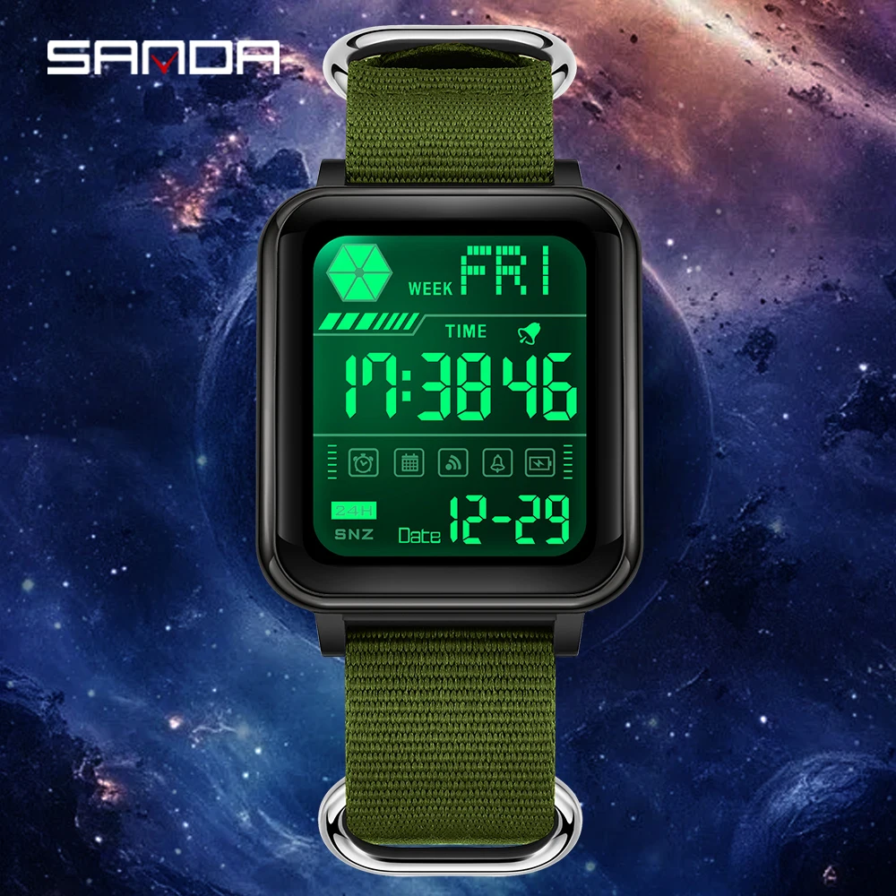 SANDA Digital Leisure Men Mili - Luxury Watch Shop recension och pris
