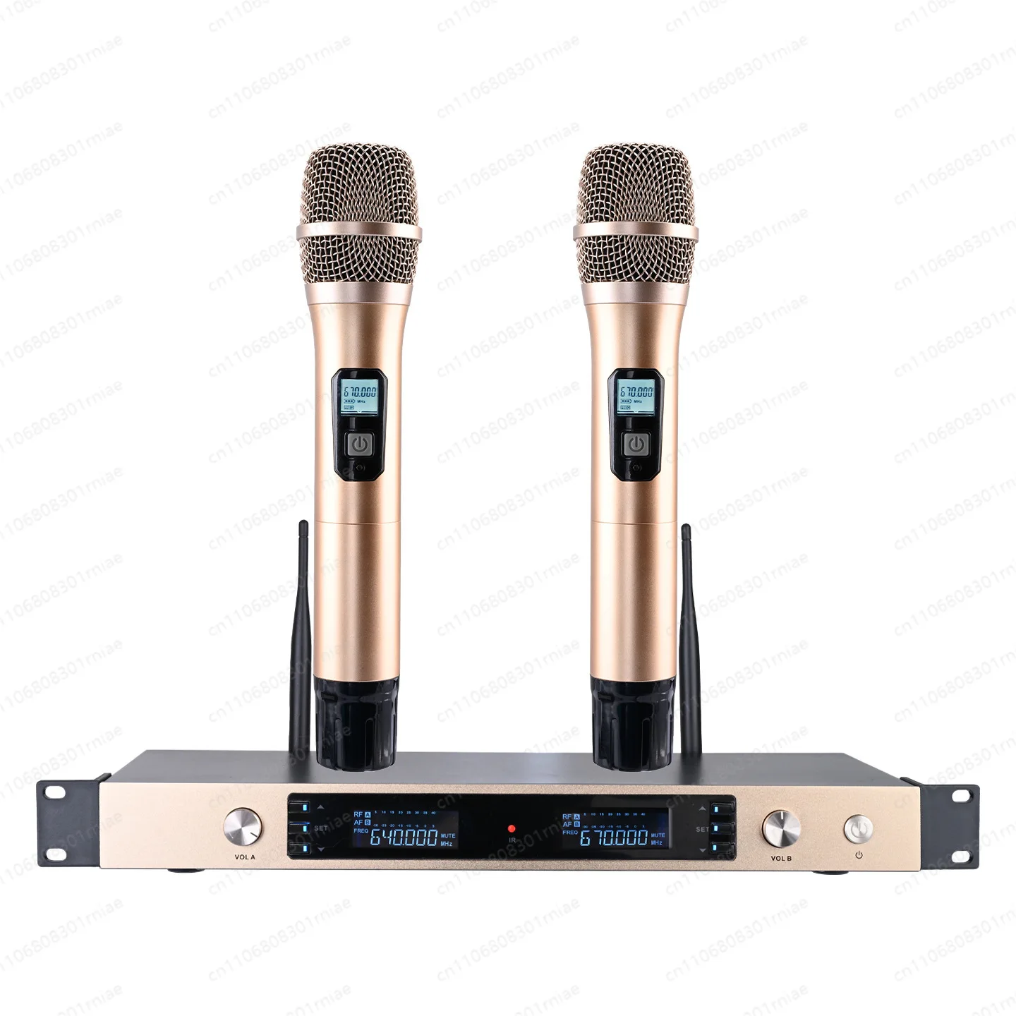 Wireless microphone kTV singing Karaoke home stage performance conference speech with one to two four microphones