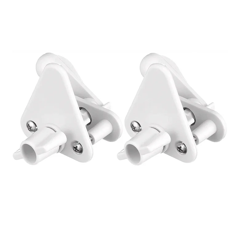 

2Piece Marine Pontoon Boat Replacement Door Latches Replacement Parts For Square Frames 1-1.25 Inch,For Left Or Right Hinge Gate