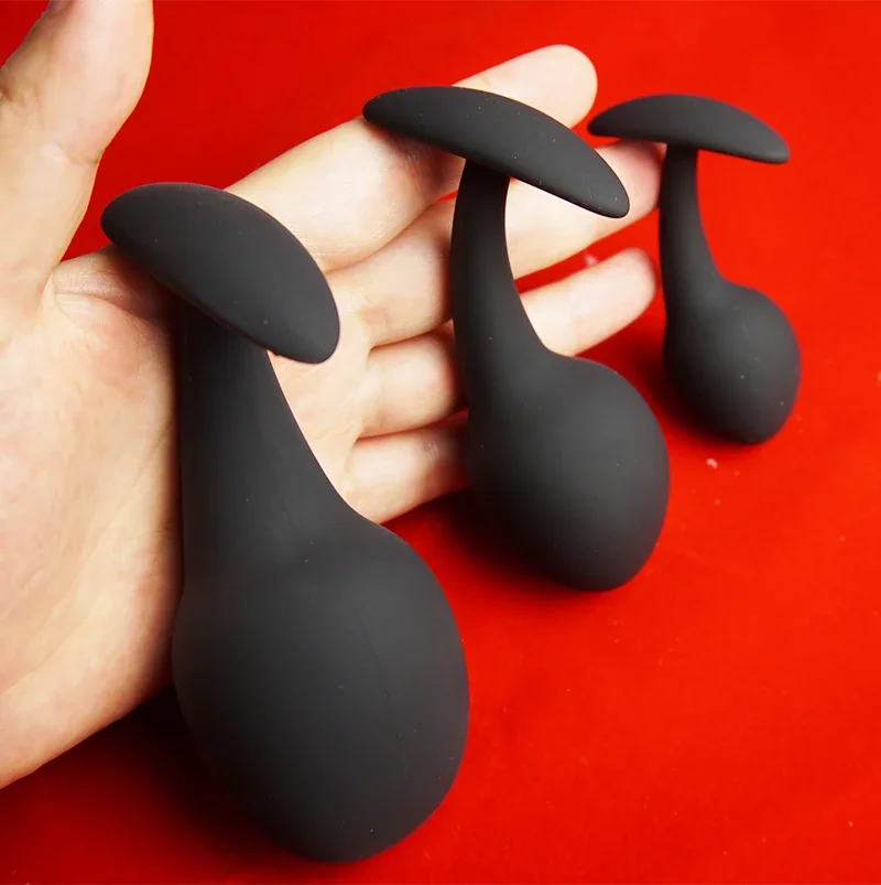 Silicone Anal Dilator But Butt Plug,Tadpole Shaped Buttplug Butplug Analplug,Anus Ass Beads Anchor Sex Toys,Prostate Massage