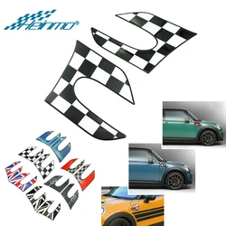 For Mini Cooper Hardtop F55 Hatchback F56 Car Side Plate Wing Fender Stickers For Mini Cooper Hardtop Hatchback F55 F56 Stickers