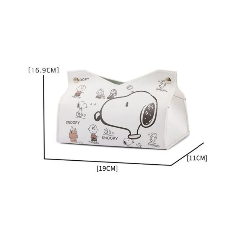 Snoopy Paper Box Cartoon Peripheral Desktop Dining Room Bedroom Tissue Box Good-looking Home Must-Have Friends Holiday Gift image 6