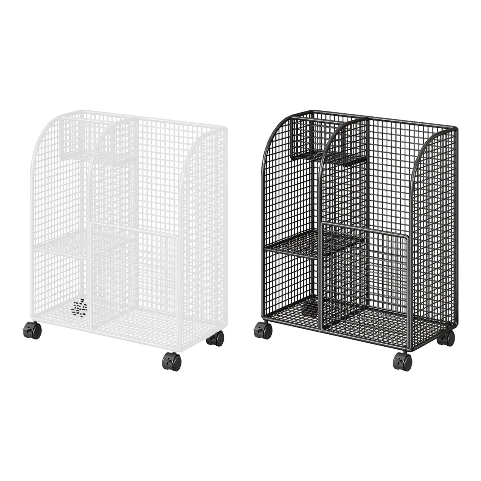 

Rolling Yoga Mat Storage Rack Dumbbell Rack Home Gym Storage Organizer