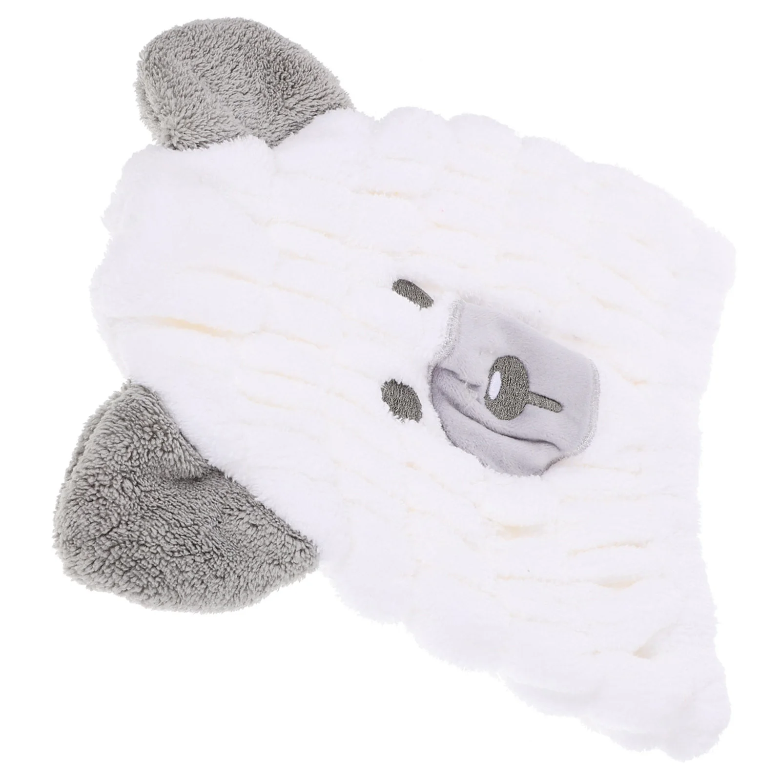 

Kids Drying Hat Coral Fleece Bear Design Absorbent Quick Dry Hair Towel Wrap For Children Wet Hair Travel Use