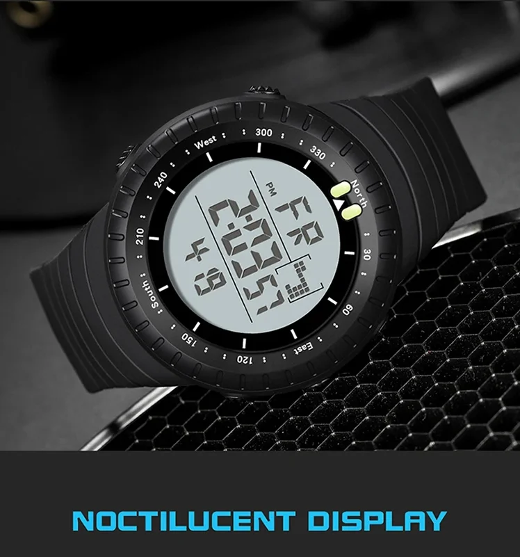 Sanda جديد Herren uhren الرياضة في الهواء الطلق العسكرية Digitaluhr wasserdichte Armbanduhr fazer Herren uhr Relogio Masculino