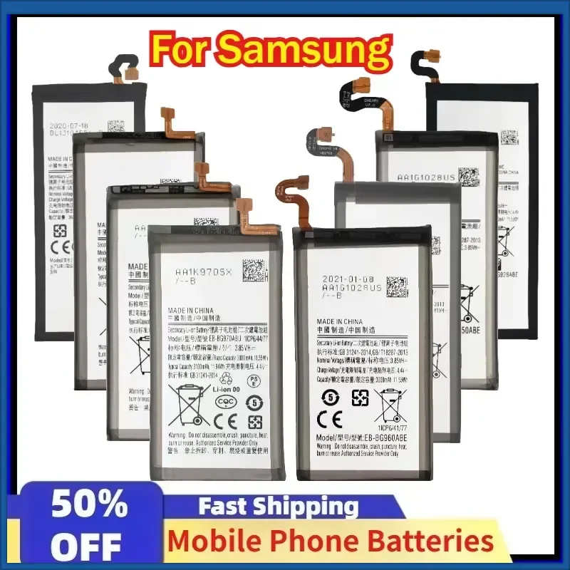 

EB-BG928ABE EB-BG950ABE EB-BG955ABE EB-BG960ABE EB-BG970ABU EB-BG973ABU EB-BG975ABU EB-BJ730ABE Battery for Samsung Mobile
