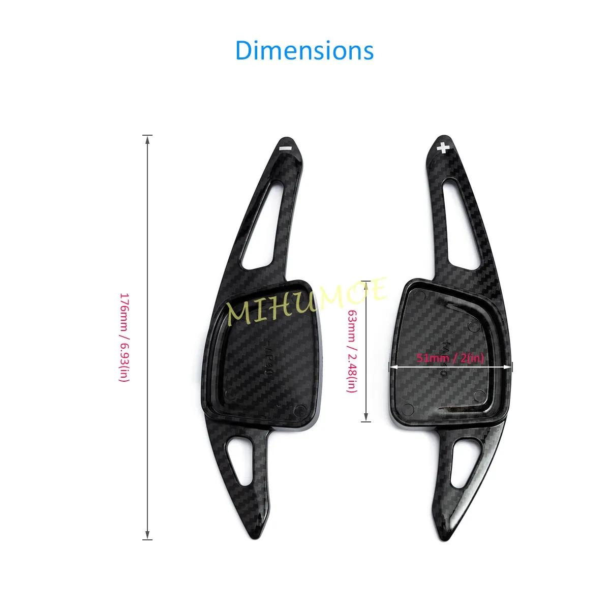 ألياف الكربون نظرة عجلة القيادة مجداف التحول تمديد ل 2019-2025 أودي A3 قسط A4 B9 A5 A6 C8 A7 2024 2023 2022 2021 2020