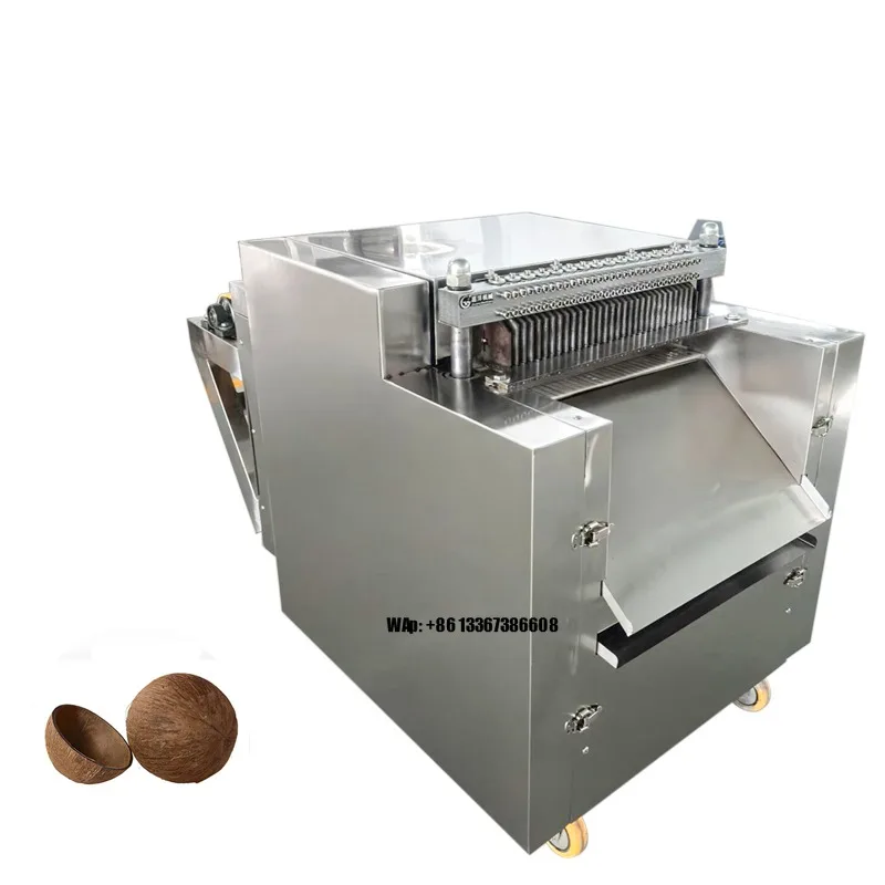 

Electric Coconut Husk & Shell Cutting Machine for Manufacturing Plants Home Use Available in New Condition