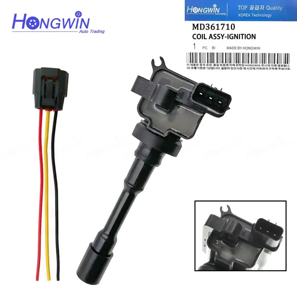 MD361710 Ignition Coil For Mitsubishi  Mirage I4 1.3L Lancer  I4 1.6L  Space Star 1998-2004 I4 1.3L 1.6L COLT MD362903 099700048