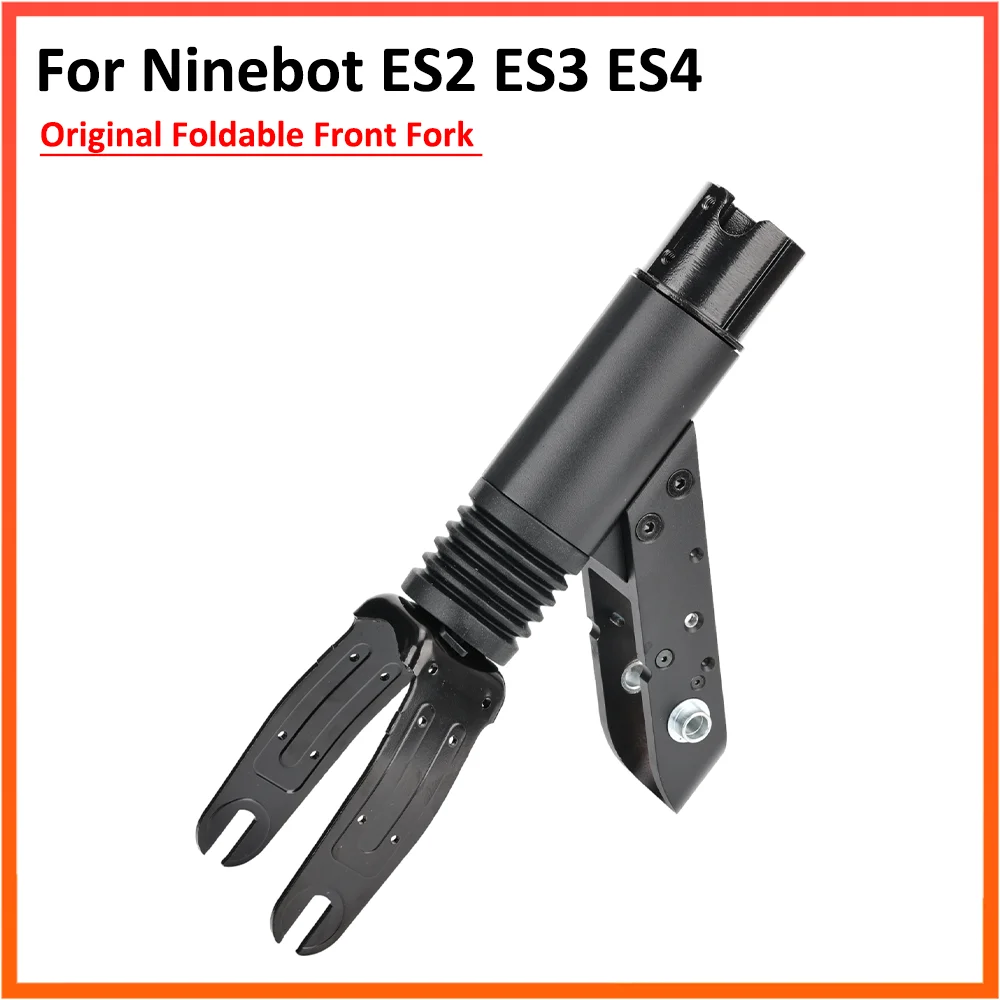 Original Foldable Front Fork For Ninebot ES2 ES3 ES4 Electric KickScooter Folding Spring Shock Absorption Assembly Parts