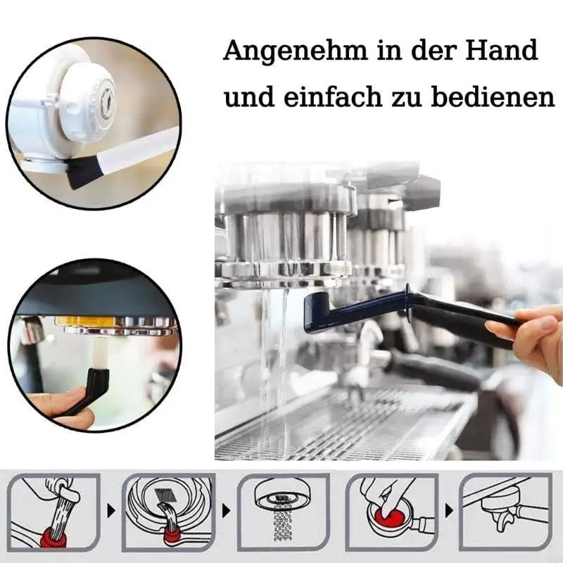 Coffee Portafilter Brush Grinder Machine Cleaning Brush Coffee Filter Cleaning B95B