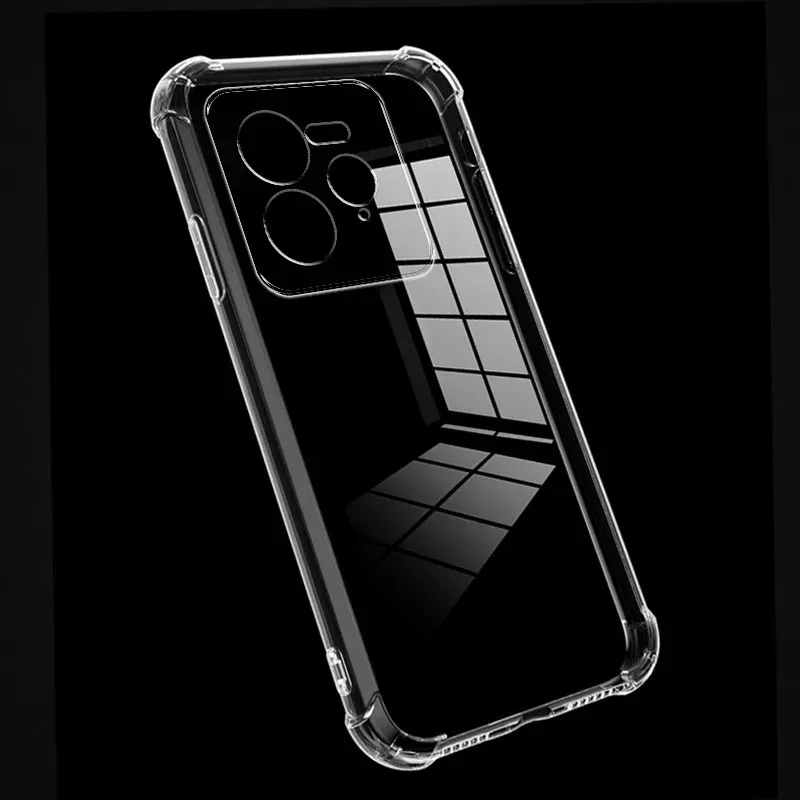 

Case For Realme GT 5 Pro Case Silicone Soft Back Cover Phone Case Cover Screen Camera Protection Transparent Case