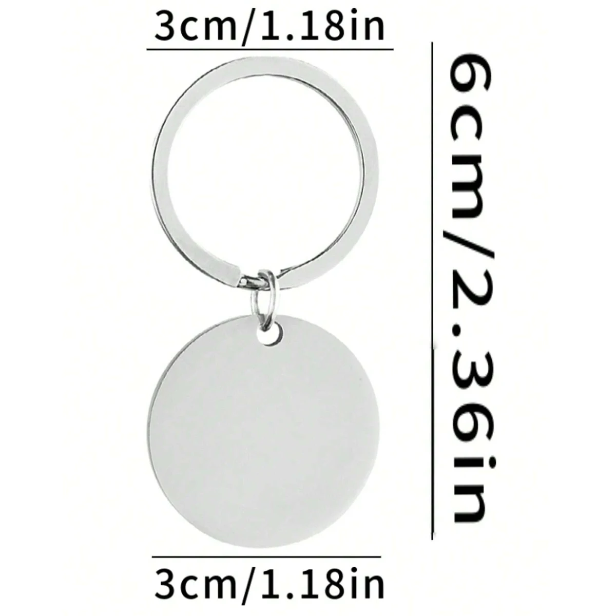 Saint Christopher Keychain, Travel Guardian Angel for Protection & Good Luck, Catholic Car Charm