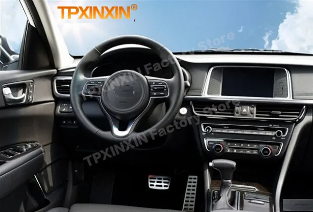 Автомобильный мультимедийный плеер Coche с Bluetooth Carplay для Kia K5 2015 2016 2017 2018 GPS Navi 2 Din Android