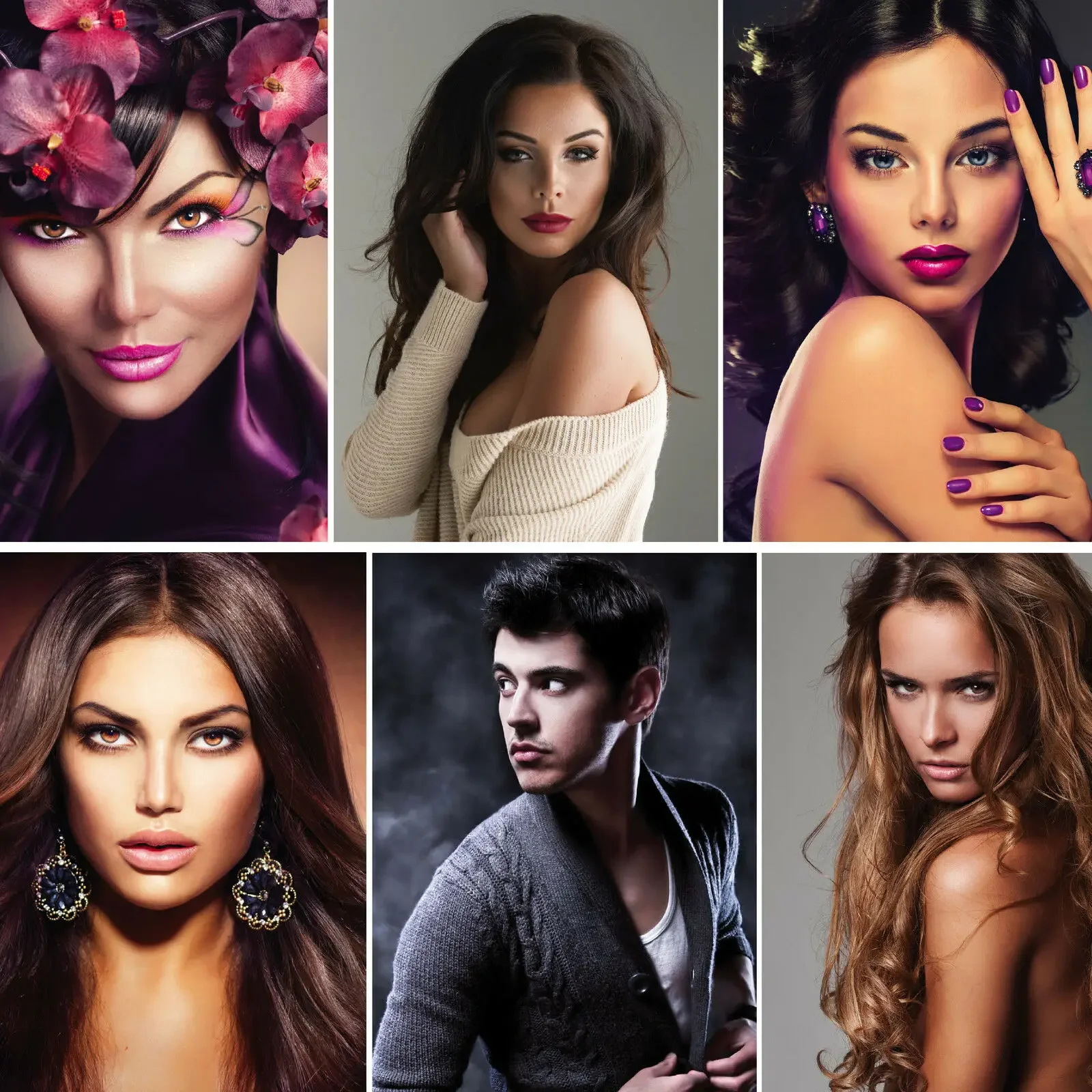 style Hair Salon  Barber Canvas Art Poster  Hairdresser  Hairstyle Print for Living Room Wall Decor  Home Decoration Picture