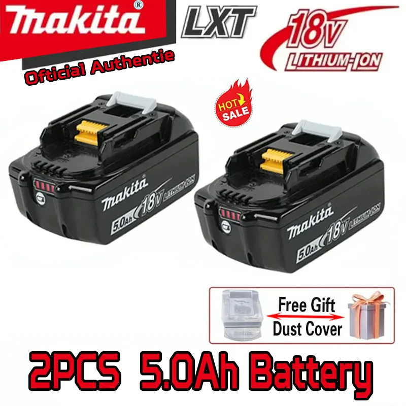 

100% Original Makita 6Ah/5Ah/3Ah for Makita 18V Battery BL1830B BL1850B BL1850 BL1840 BL1860 BL1815 Replacement Lithium Battery