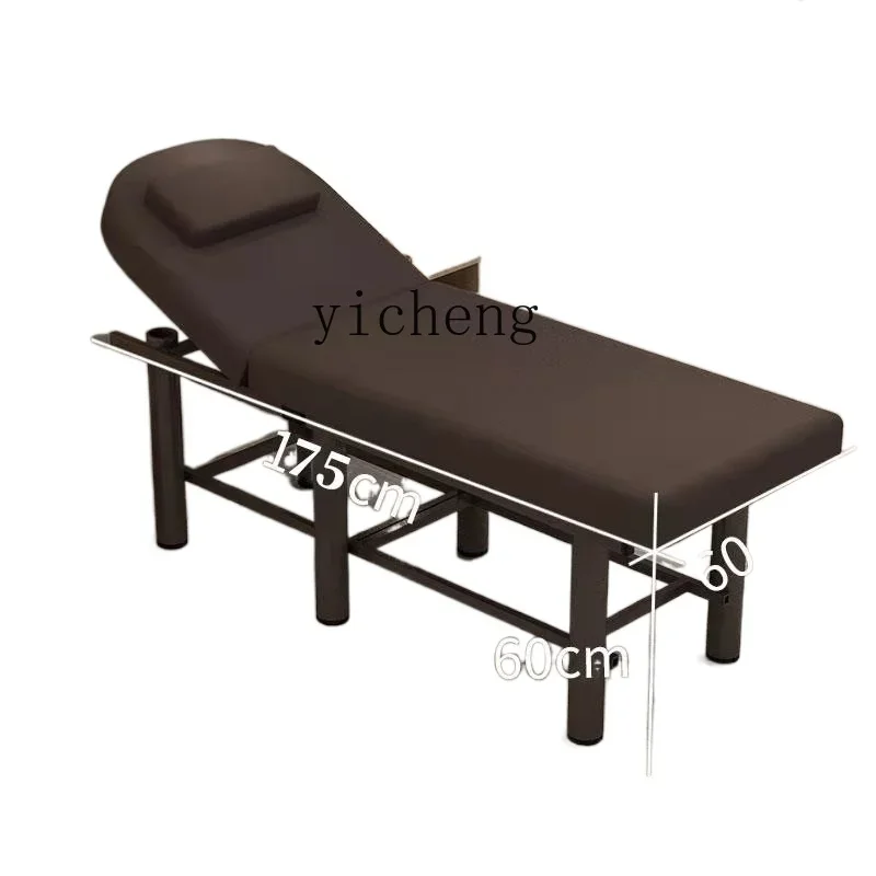 

Full Set Folding Traditional Chinese Medicine Tuina Therapy Massage Couch Moxibustion with Hole Physiotherapy Bed Household