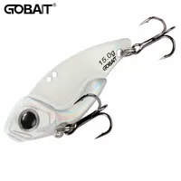 Metal Jig VIB Lure 7g 10g 15g Spoon Spinner Laser Painting Fishing Tackle Treble Hooks Swimbait Pesca Bait Spinnerbait VIBRATION