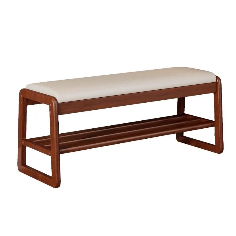 shoe-change-stool-home-entrance-can-sit-shoe-cabinet-solid-wood-storage-shoe-rack-integrated-new-chinese-long-stool