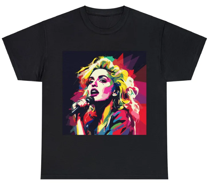 

Madonna Pop Art T-Shirt/Tee/Shirt/Top with a unique design. Unisex.